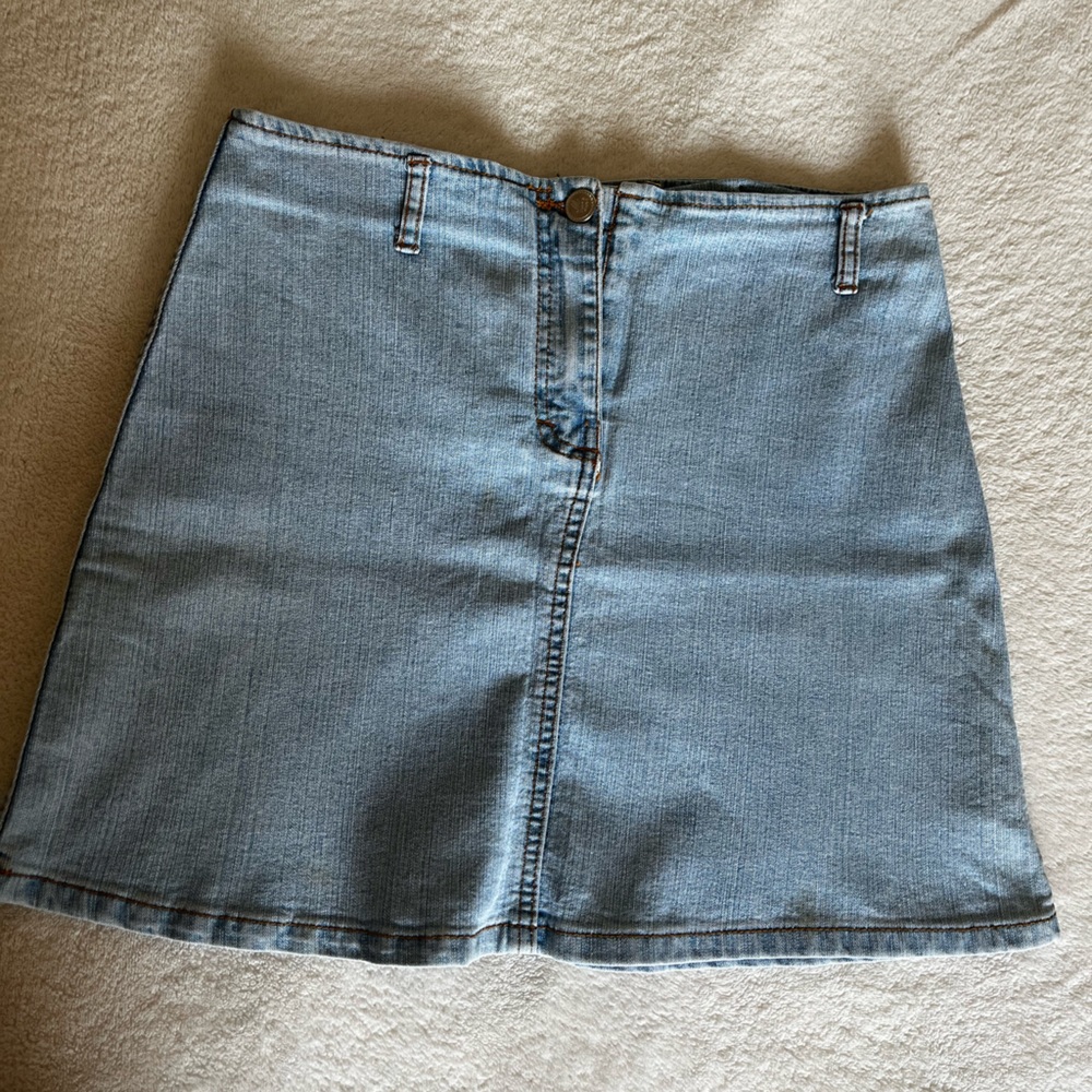 Vintage jean skirt